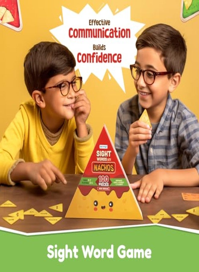 Bloomingo Learning Kit : Sight Words with Nachos- Learn words with nachos, Boosts Early Literacy & confidence With Fun Word Challenges - Educational Birthday Gift for Boys and Girls Ages 3, 4, 5, 6, 7 - Image 5